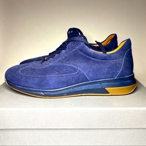 COPY - Aquatalia Suede Casual Sneakers - Blue